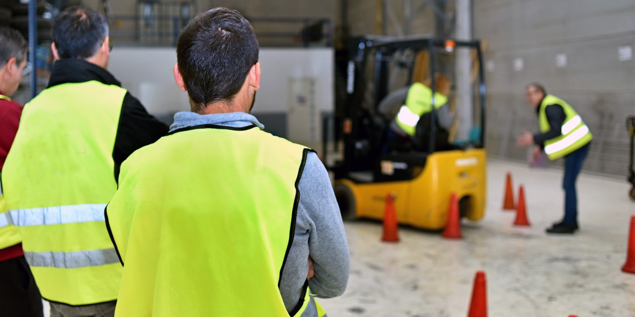 Forklift safety training