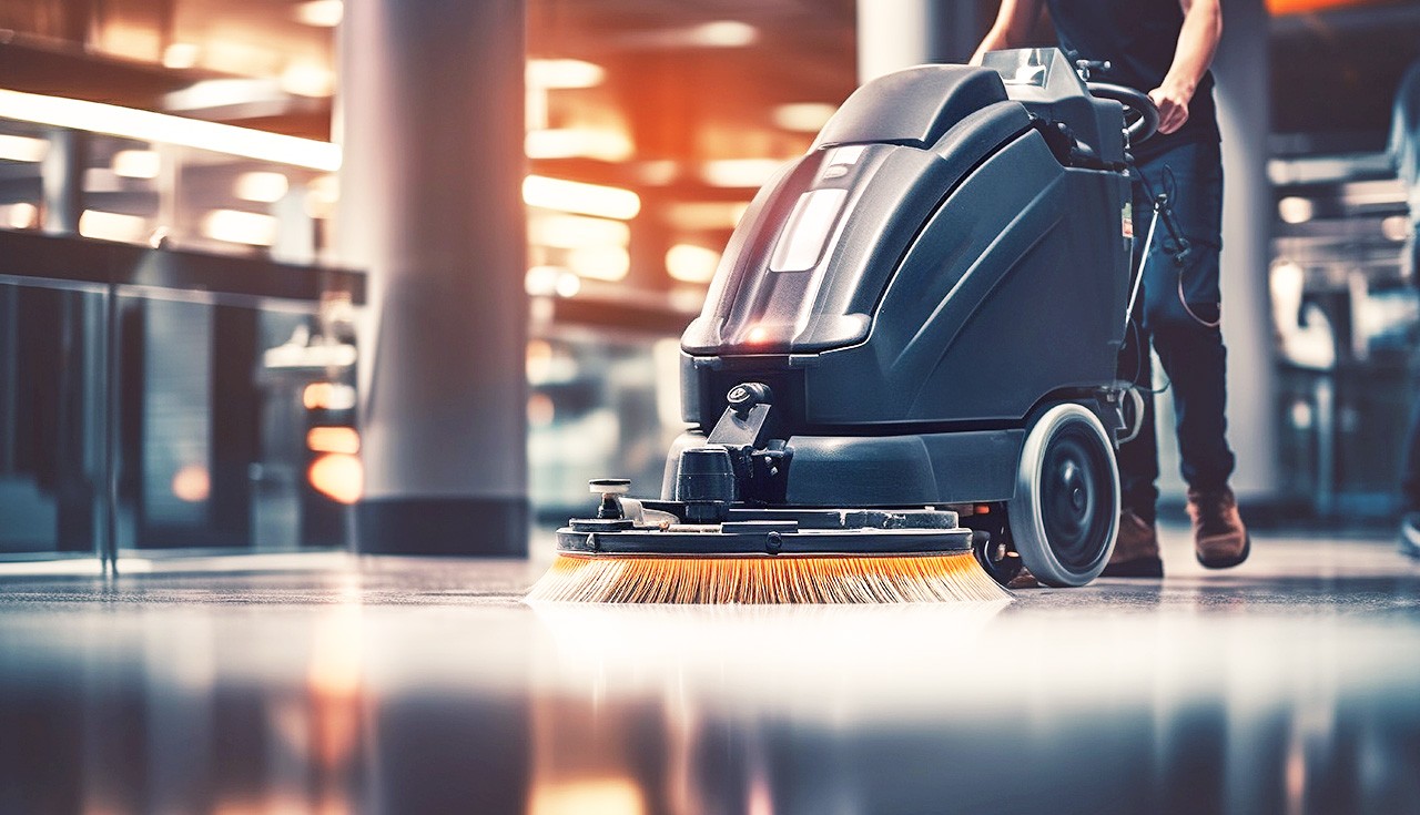 Industrial Floor Cleaning