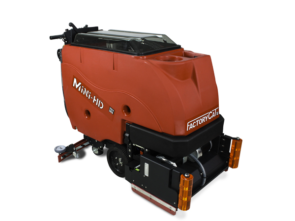 MiniHD walk behind sweeper/scrubber