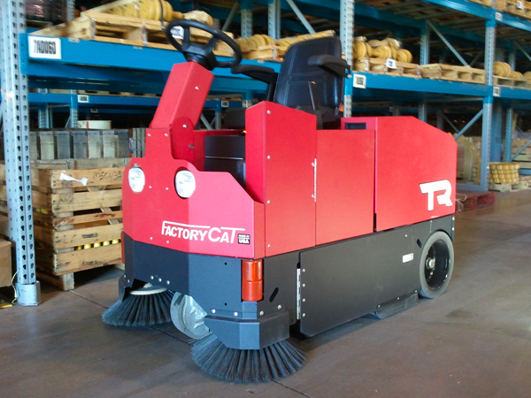 TR rider sweeper