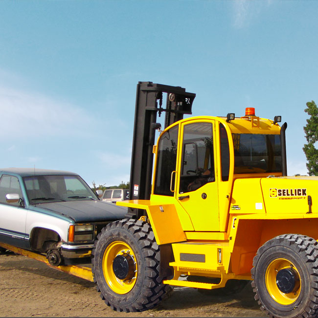 Sellick S162 Rough Terrain Forklift